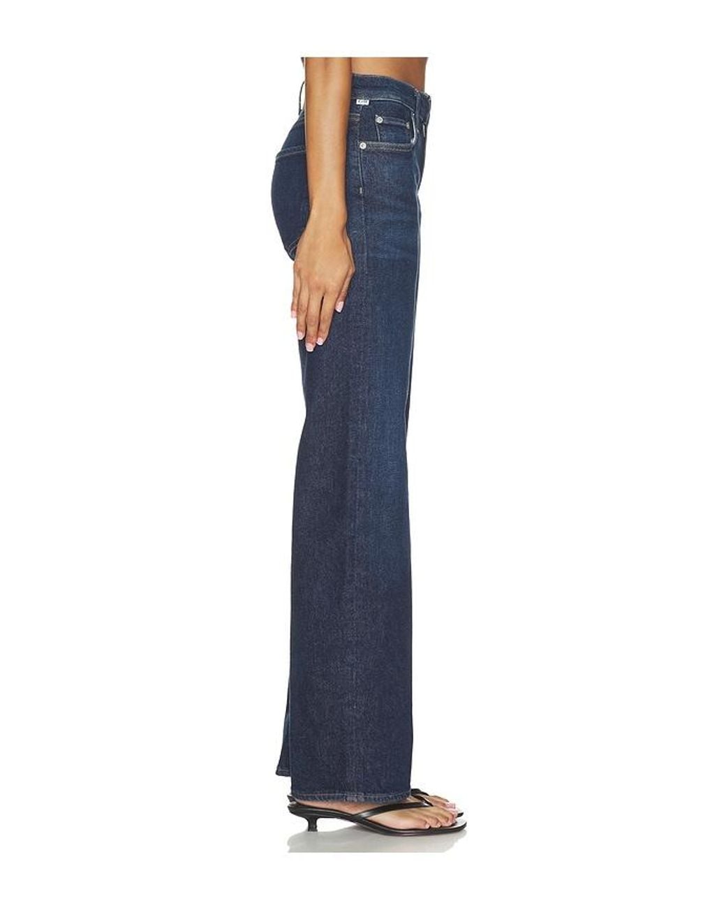 Citizens of Humanity Blue Nora Trouser Leg