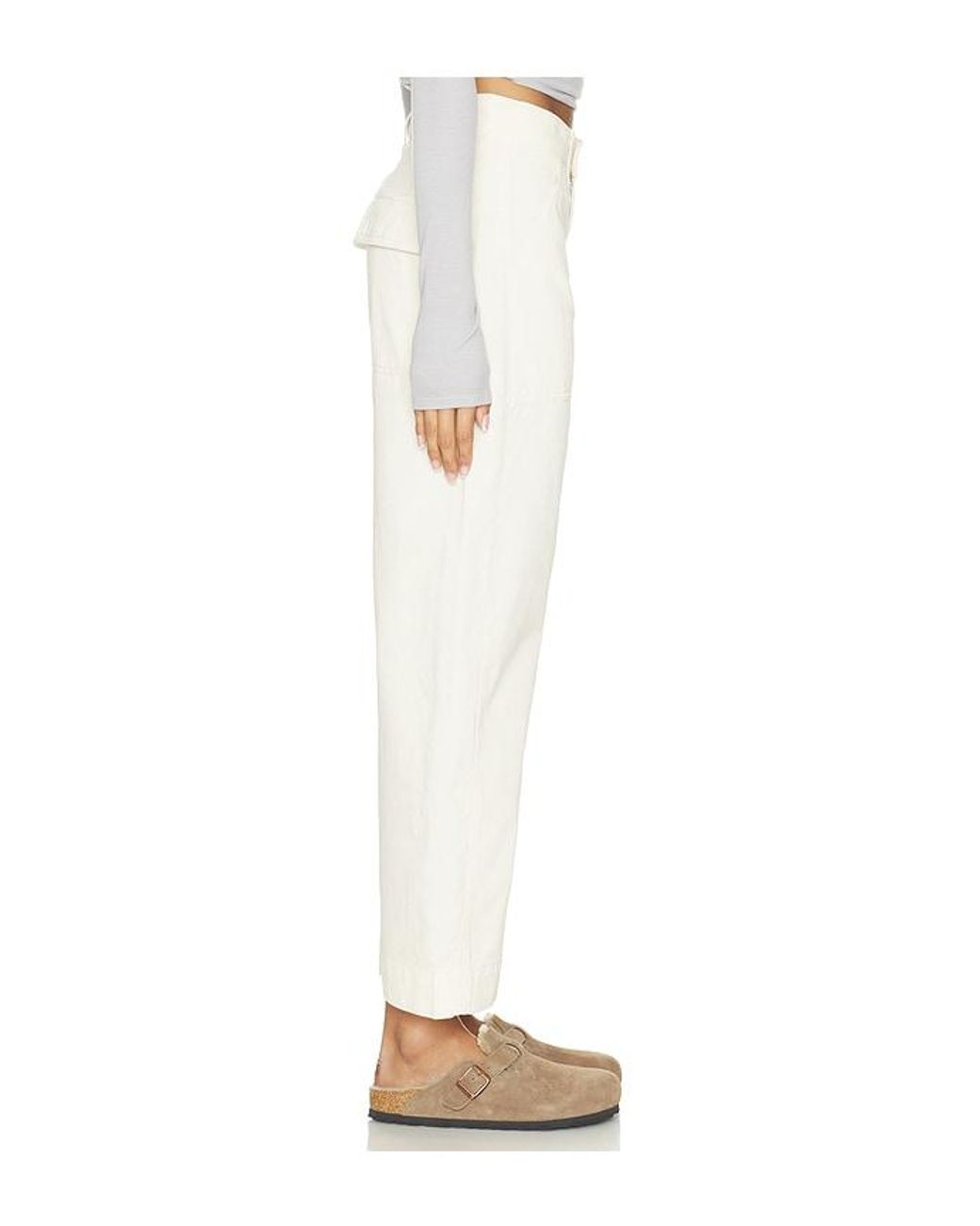 FAVORITE DAUGHTER White The Major Pant