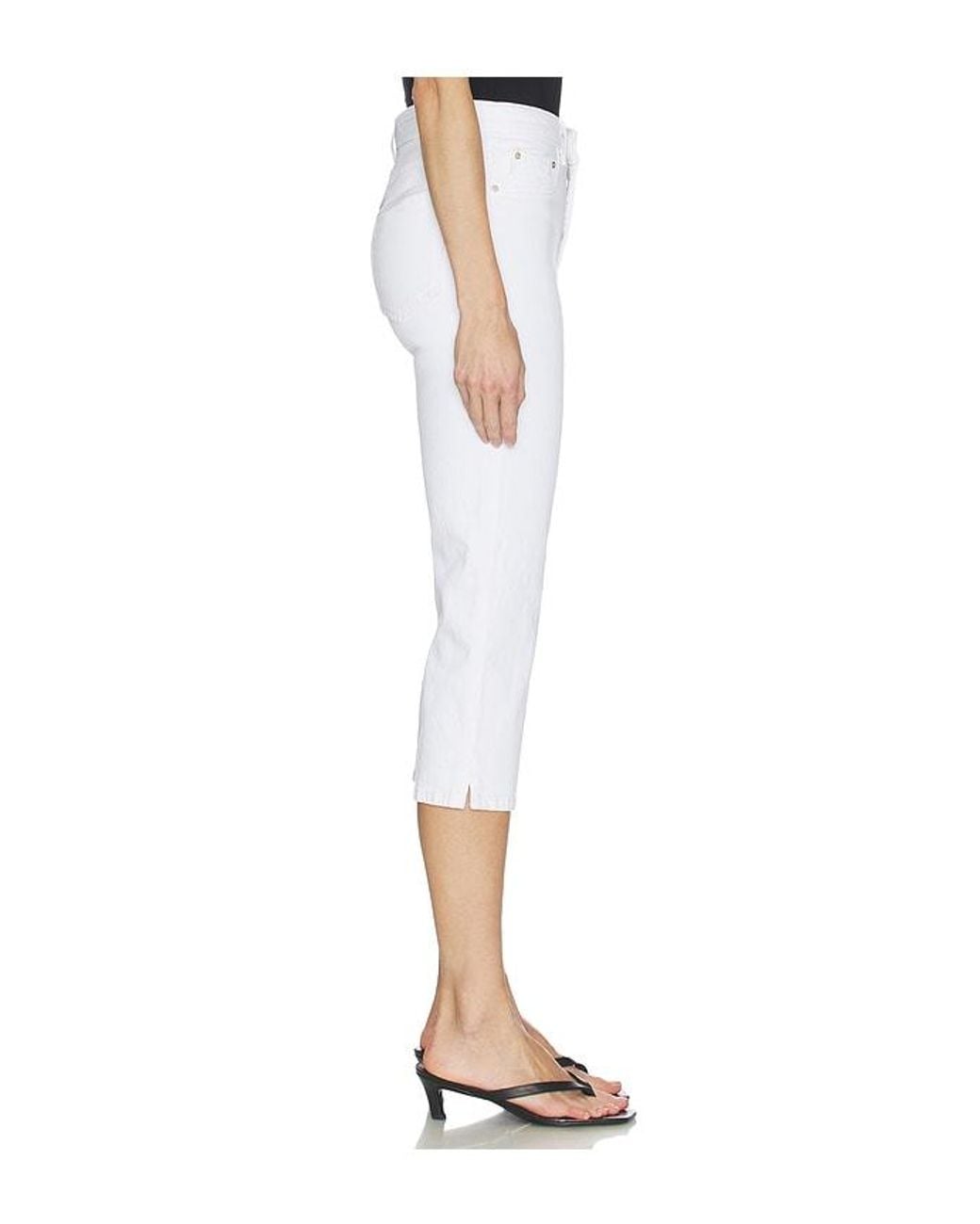 DL1961 Black Dl Kristy Capri Sculptsystem High Rise Jeans