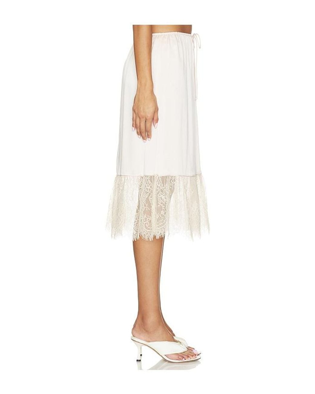 Posse White Blake Skirt