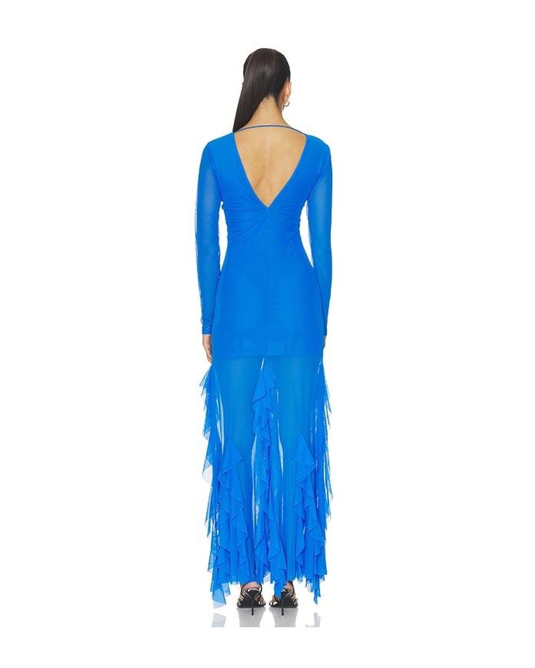 Especia Blue Galene Long Dress