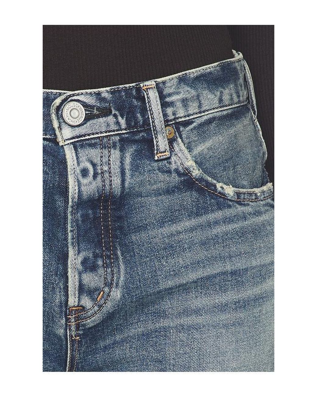 Moussy Blue Fellsmere Straight Jeans