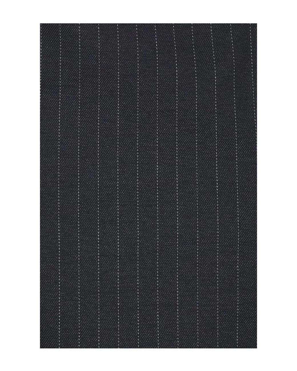 House of Harlow 1960 Black Pinstripe Strapless Wrap Top