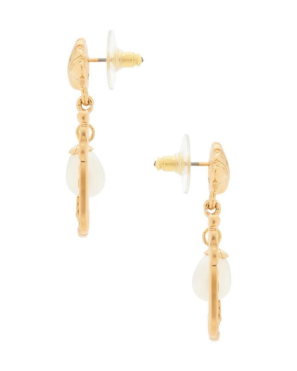 petit moments Metallic Castaway Earring