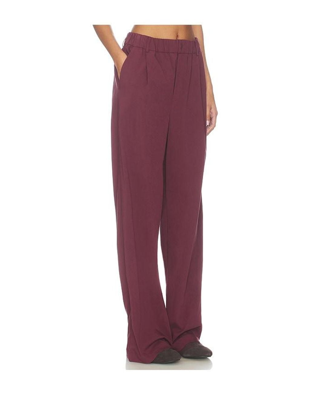 Varley Red Isobel Wide Leg 29.5 Pant