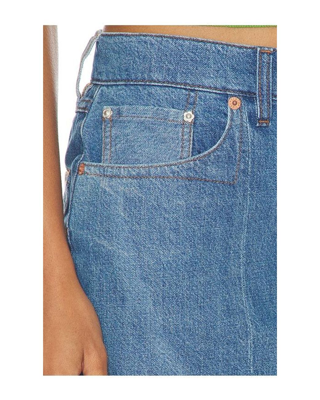 KENZO Blue Rock Patchwork Short