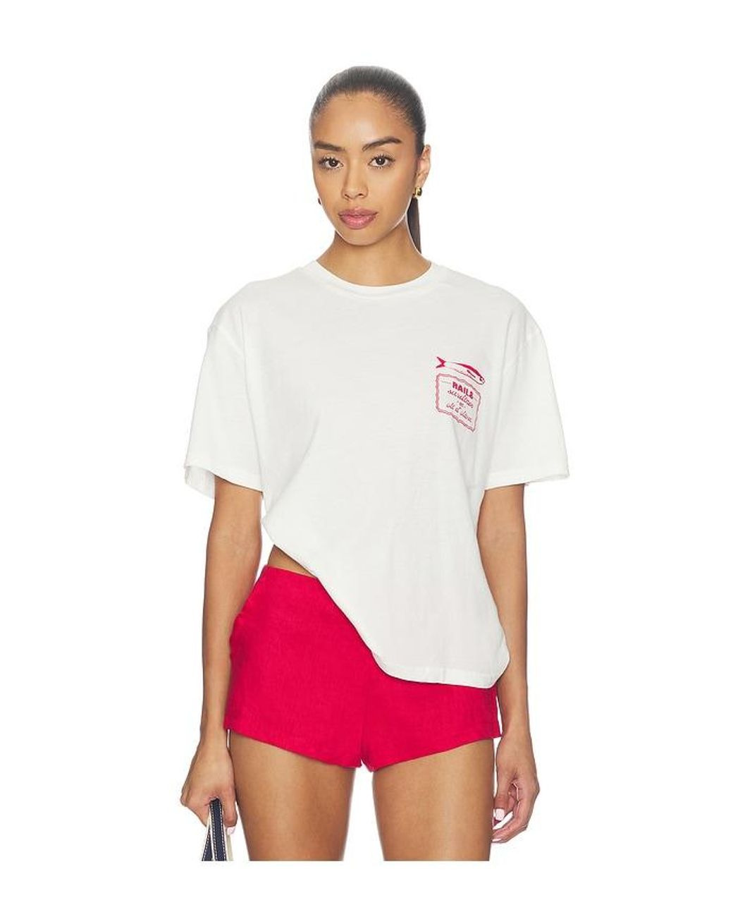Rails White Souvenir Tee