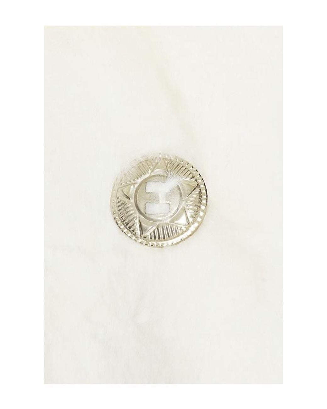 Urban Outfitters White X Revolve Tongue Coat