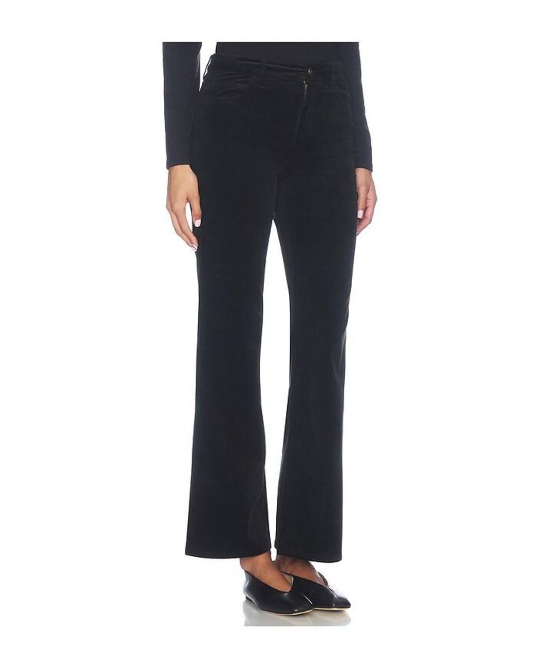 PAIGE Blue Sofia Flare Corduroy Pant