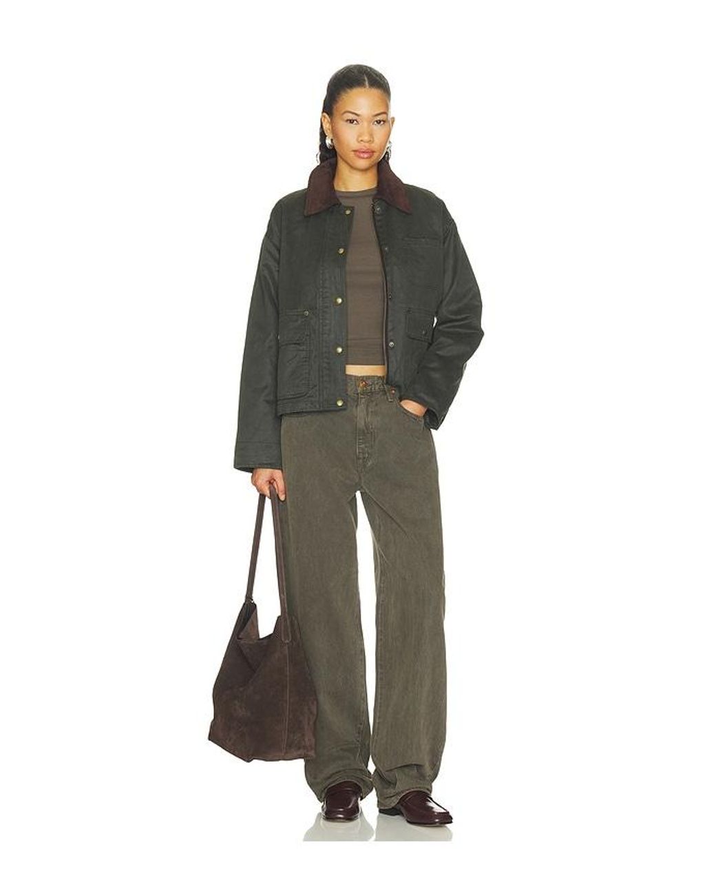 Blank NYC Green Canvas Jacket