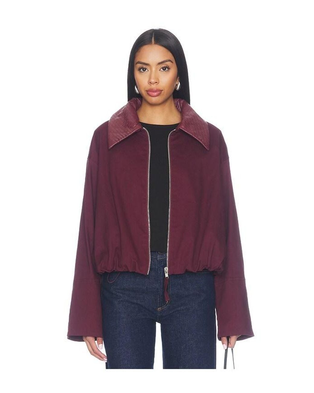 Madison The Label Purple Jayda Jacket
