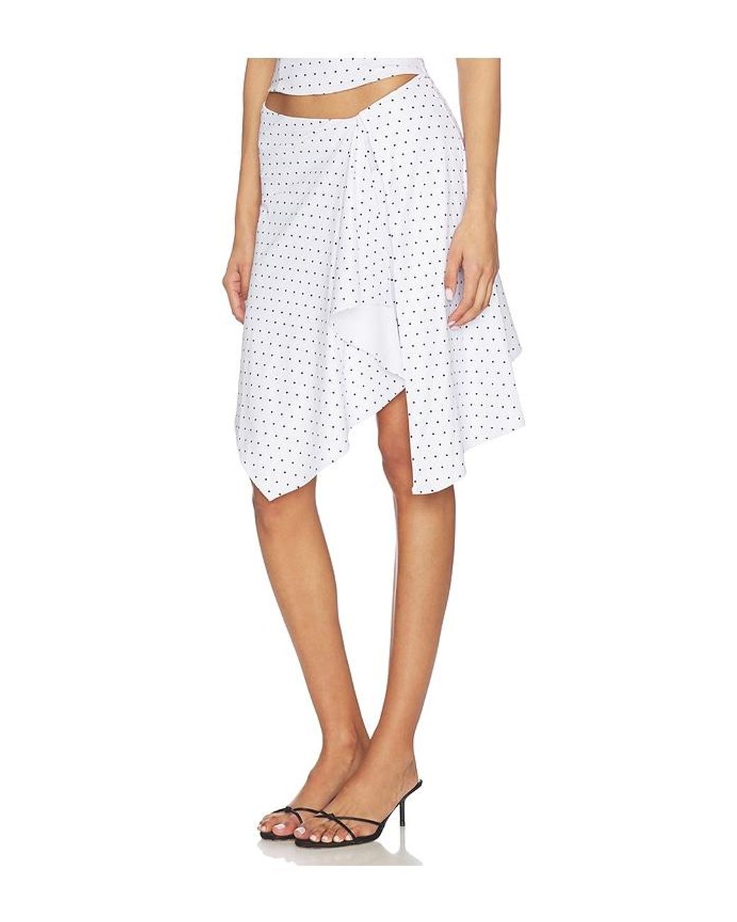 Amelie Teje White Bobbi Skirt