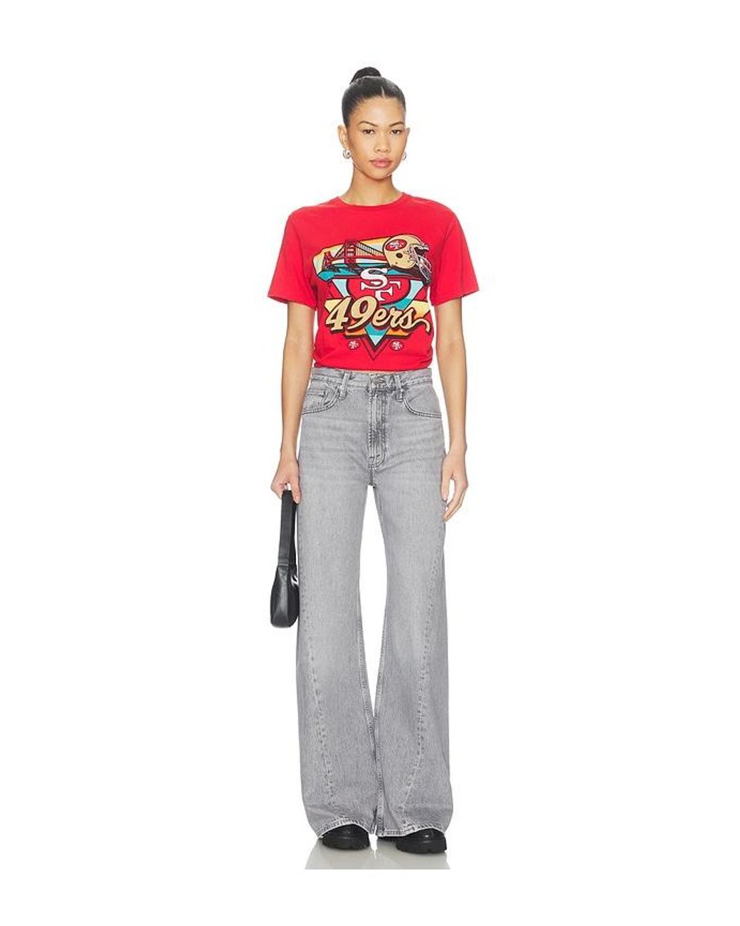 Junk Food Red 49Ers City Edition Vintage Tee