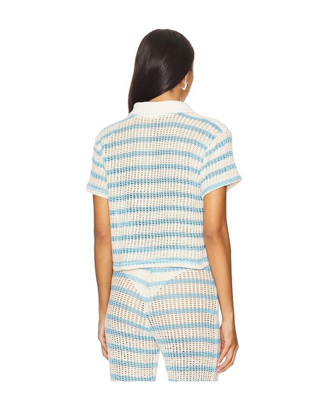Maaji White Wavy Shirt