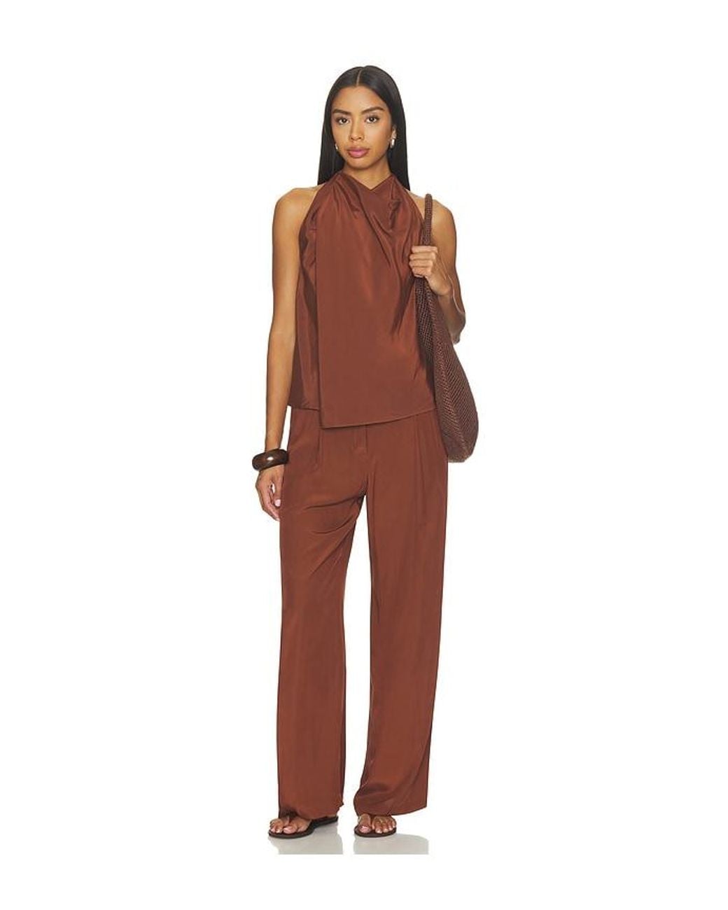 A.L.C. Brown Ada Top