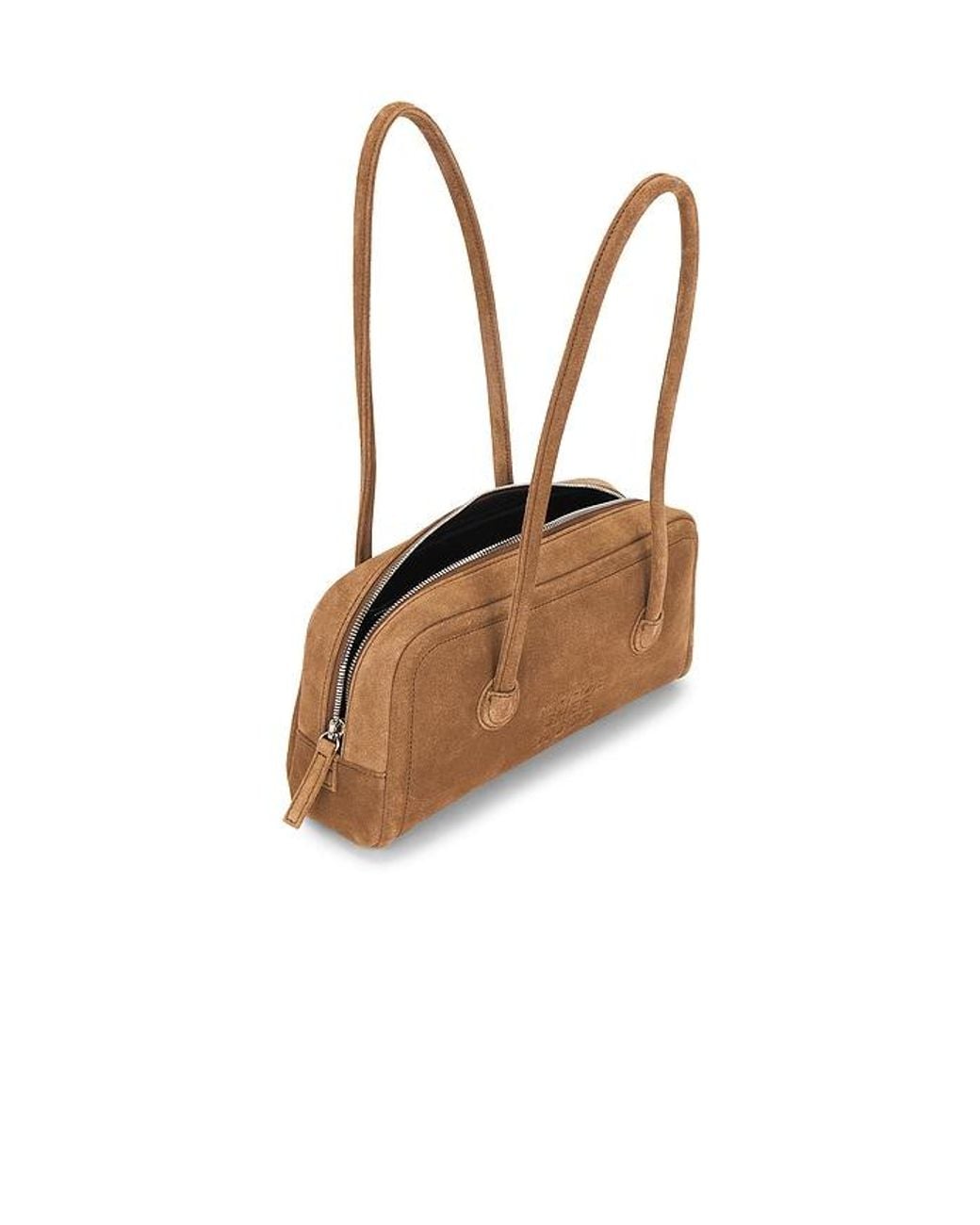 MARGE SHERWOOD Brown Soft Boston Bag