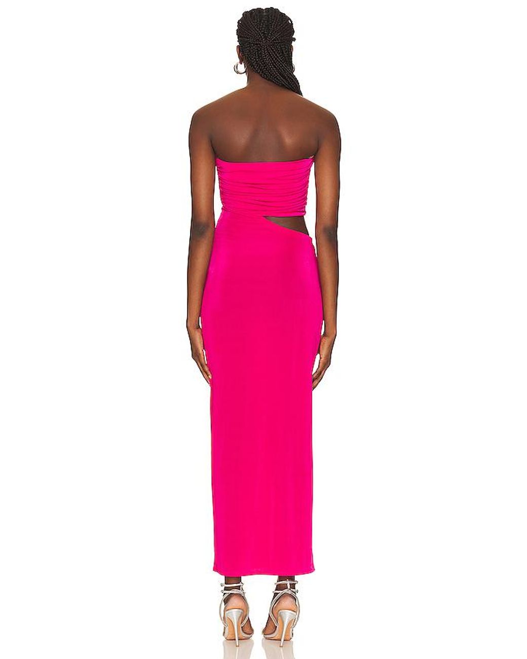 Nbd Pink Arielle Maxi Dress