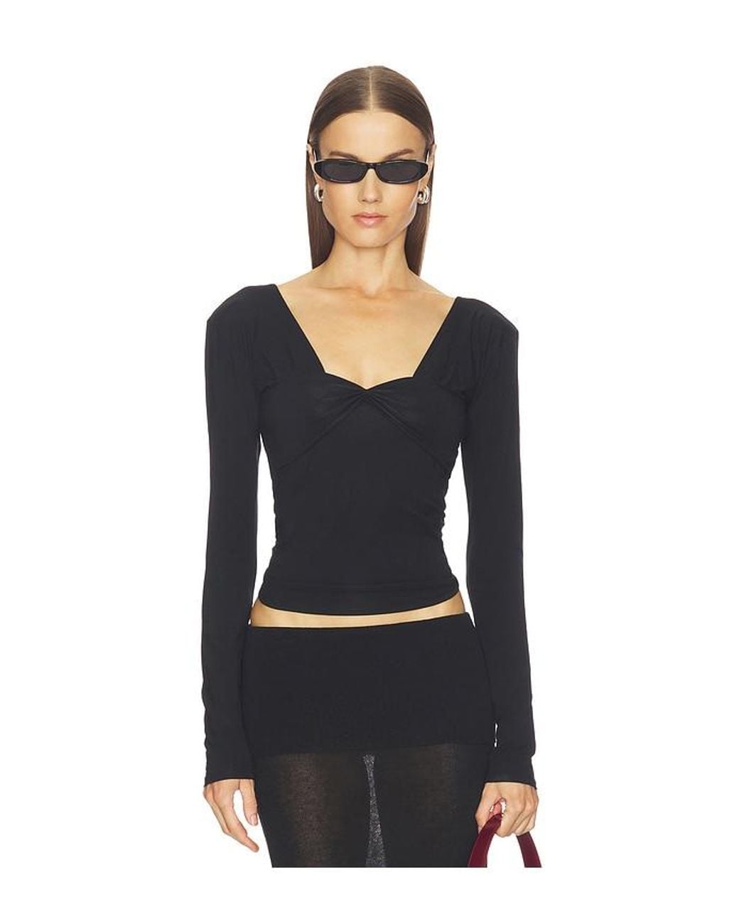 The Line By K Black Rian Top