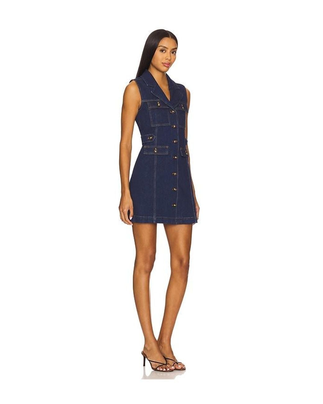 PAIGE Blue Andria Dress