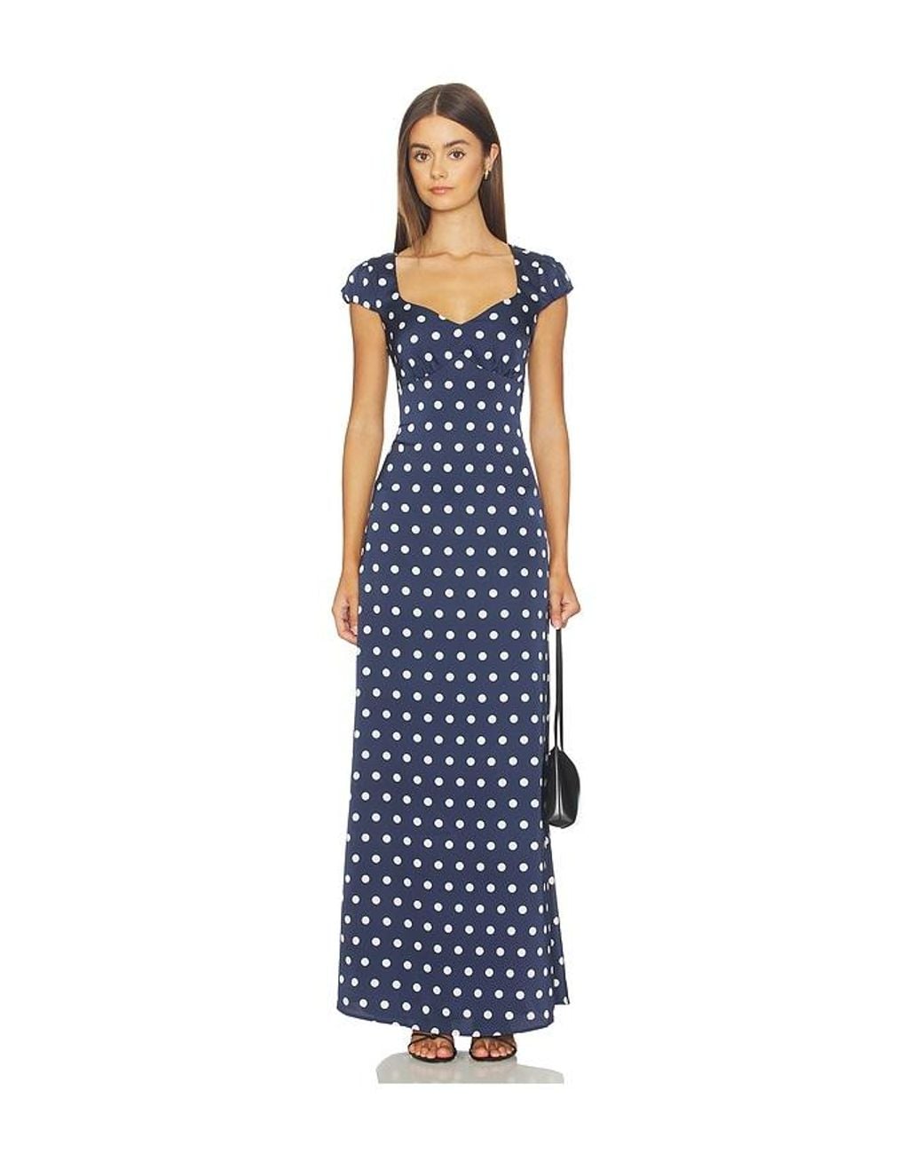 MORE TO COME Blue Dorothy Maxi Dress