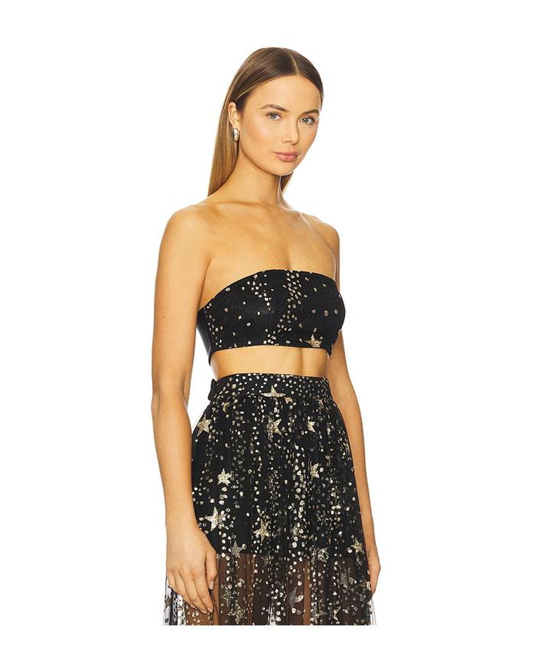 Mariandree Gaitan Black Emily Top