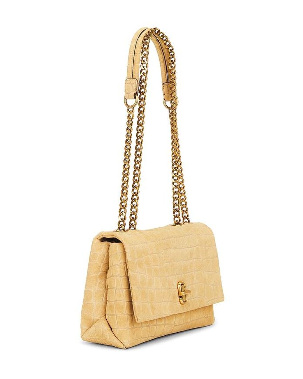 Marc Jacobs Natural The Slim Dual Chain Shoulder