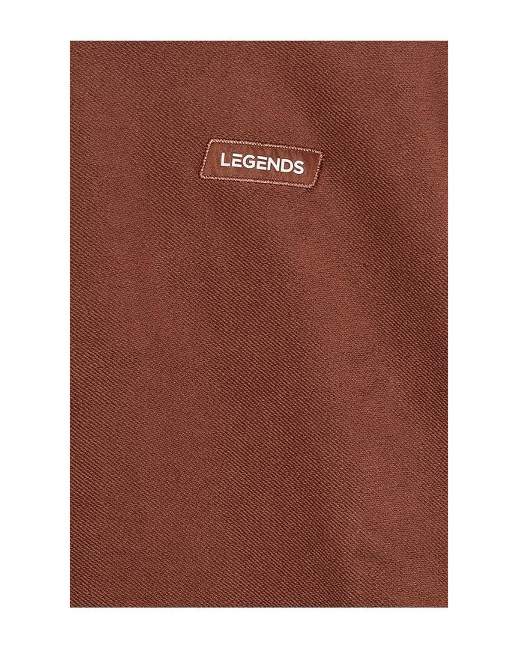 Legends Orange Fairfax Reverse Terry Hoodie for men