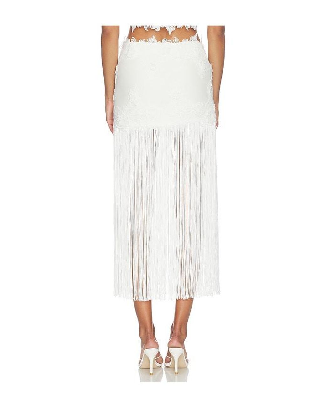 retroféte White Amaris Skirt