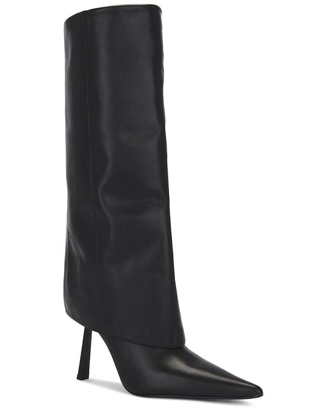 Raye Black Overlay Boot