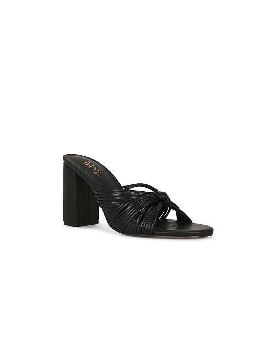 Raye Black Amalia Sandal