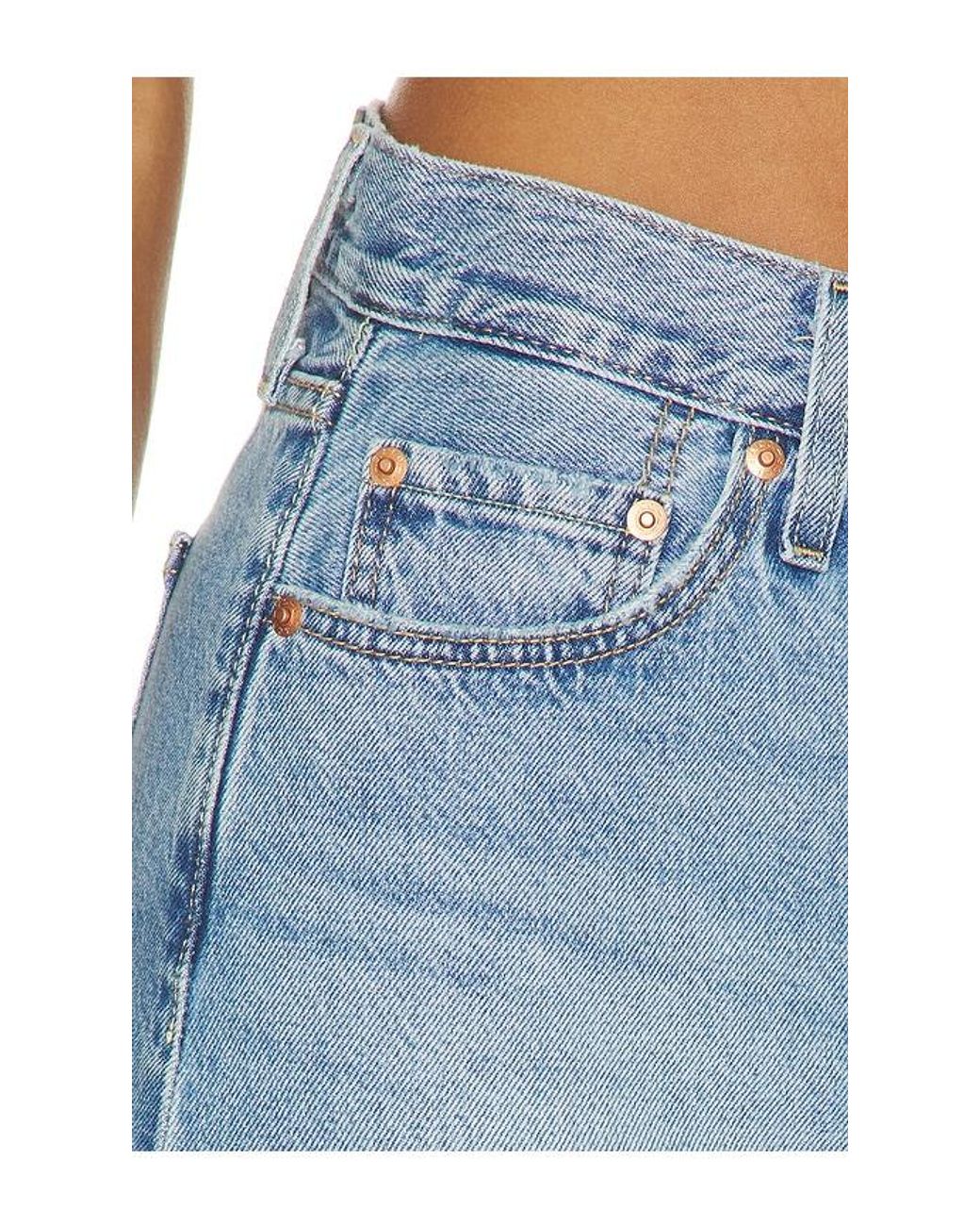 Levi's Blue Icon Skirt