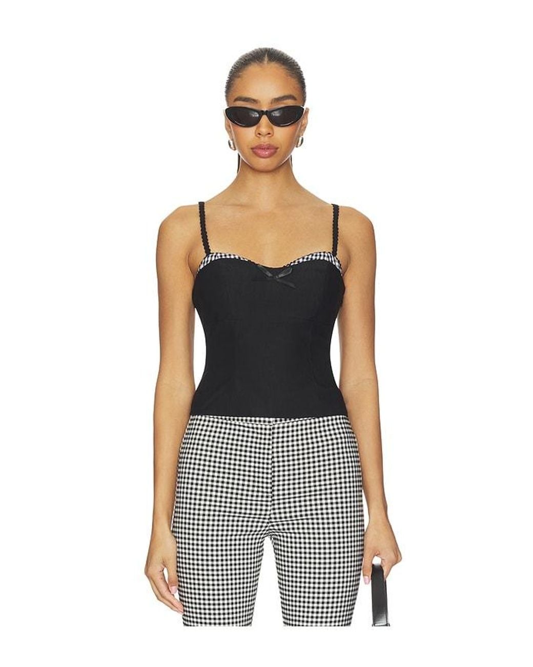 Astr Black Amalie Top