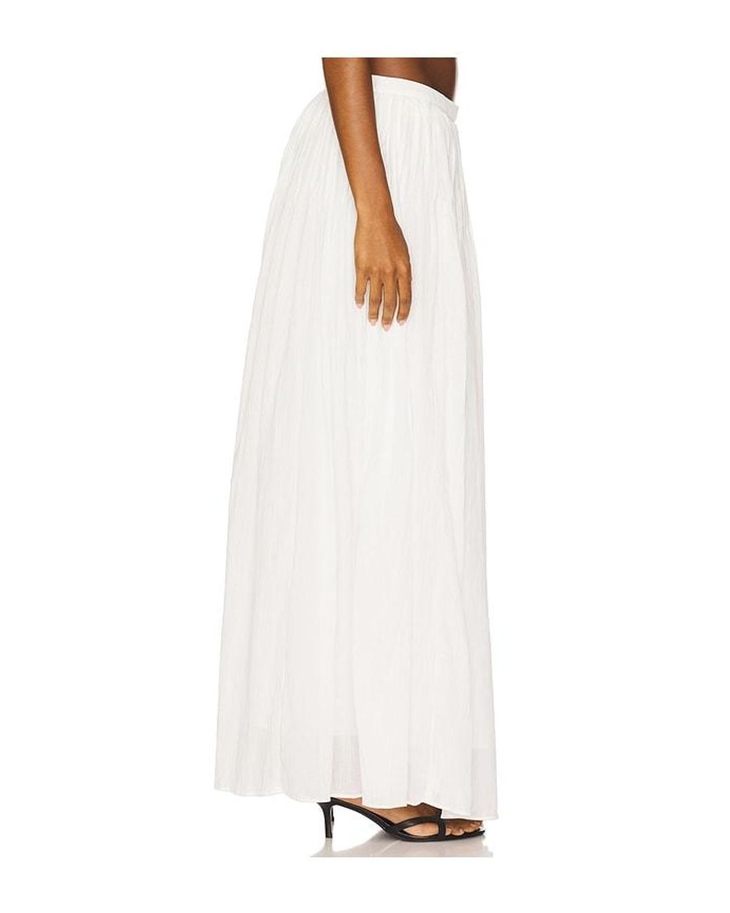Tularosa White Maxikleid