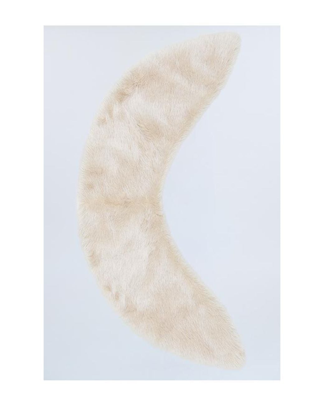REVOLVE LOS ANGELES White Elyonne Faux Fur Shawl