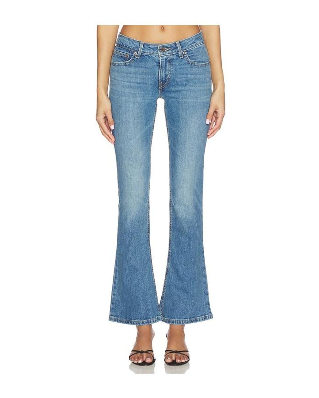Levi's Blue Low Slim Boot