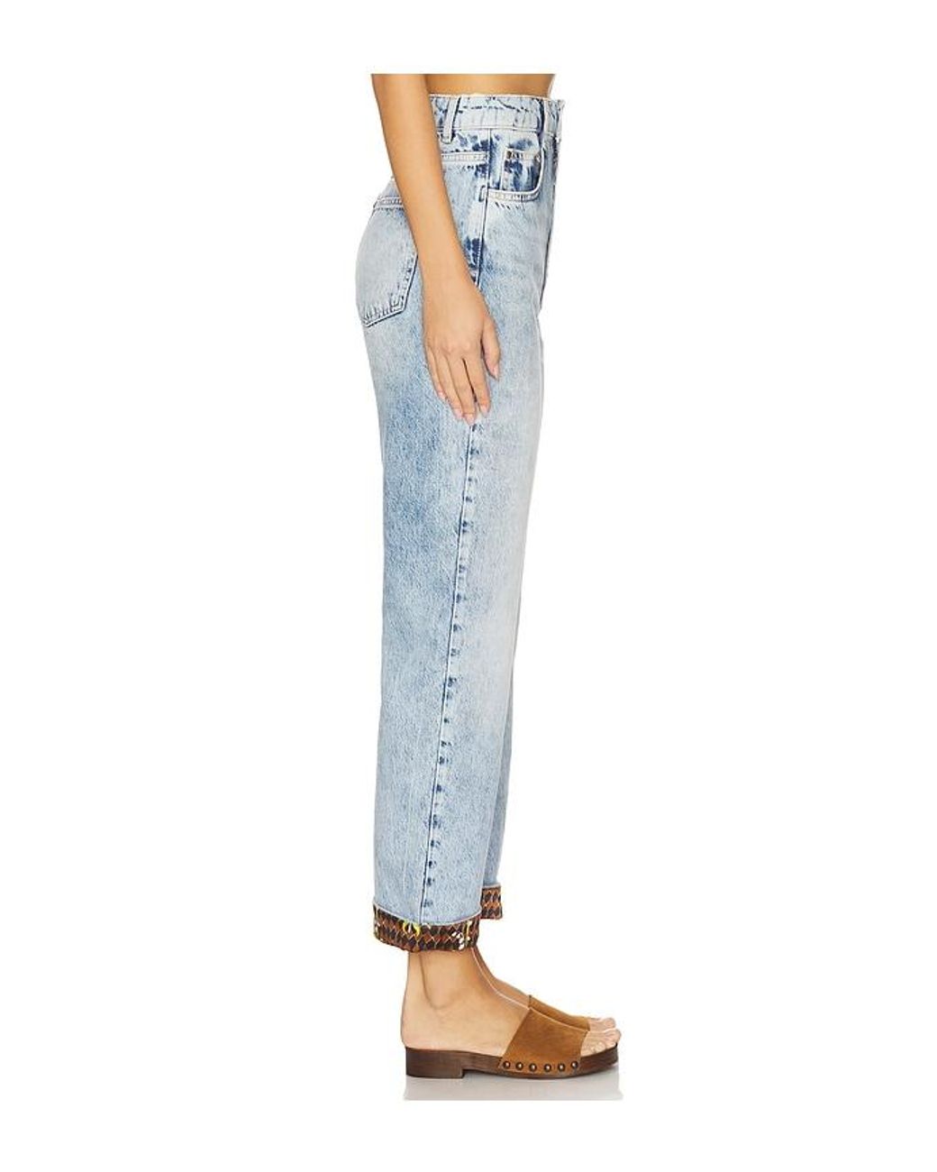 Siedres Blue Daky Straight Leg