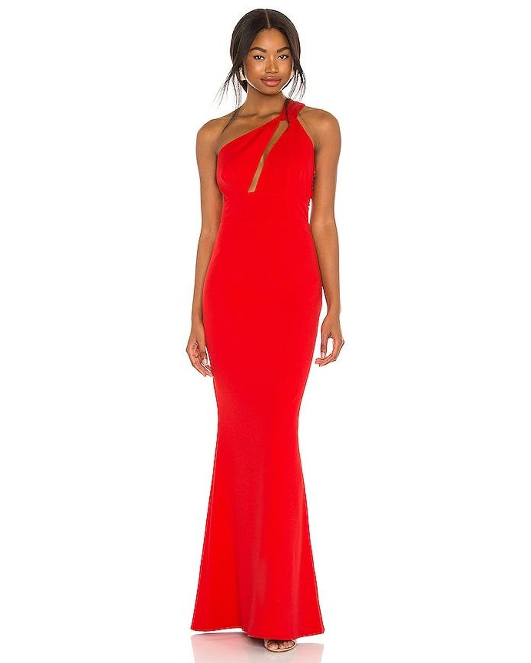 Katie May Red X Revolve Edgy Dress