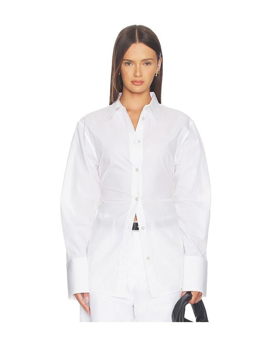 Helmut Lang White Knot Shirt