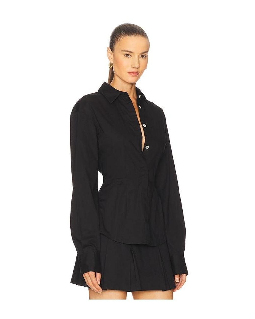 Lovers + Friends Black Nicole Top