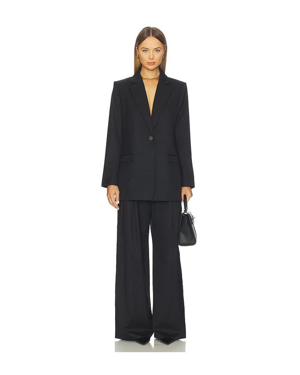 St. Agni Black Split Back Blazer