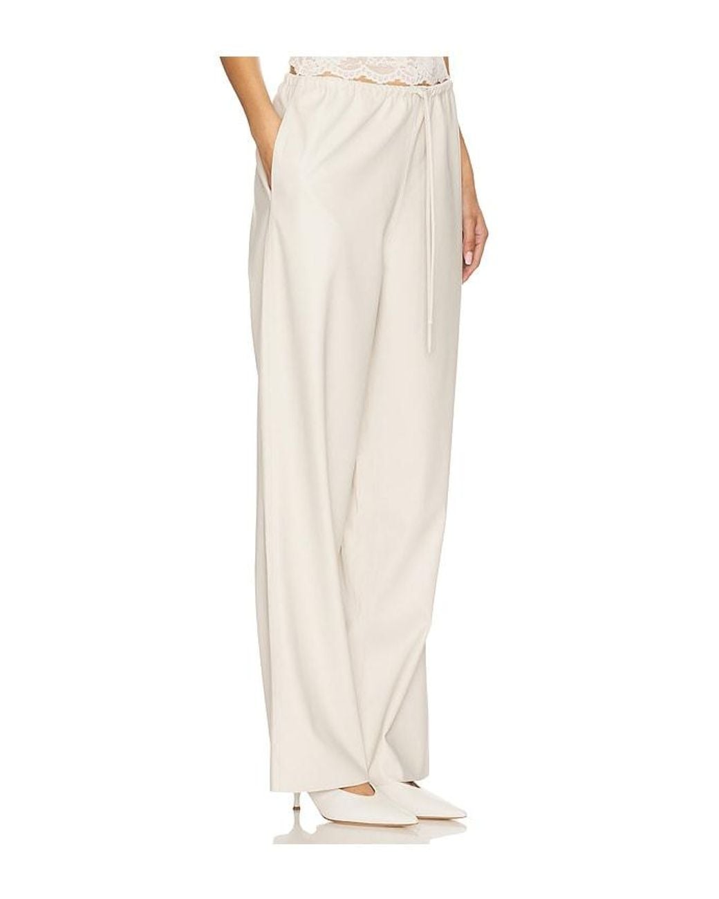 Lamarque White Faith Pants