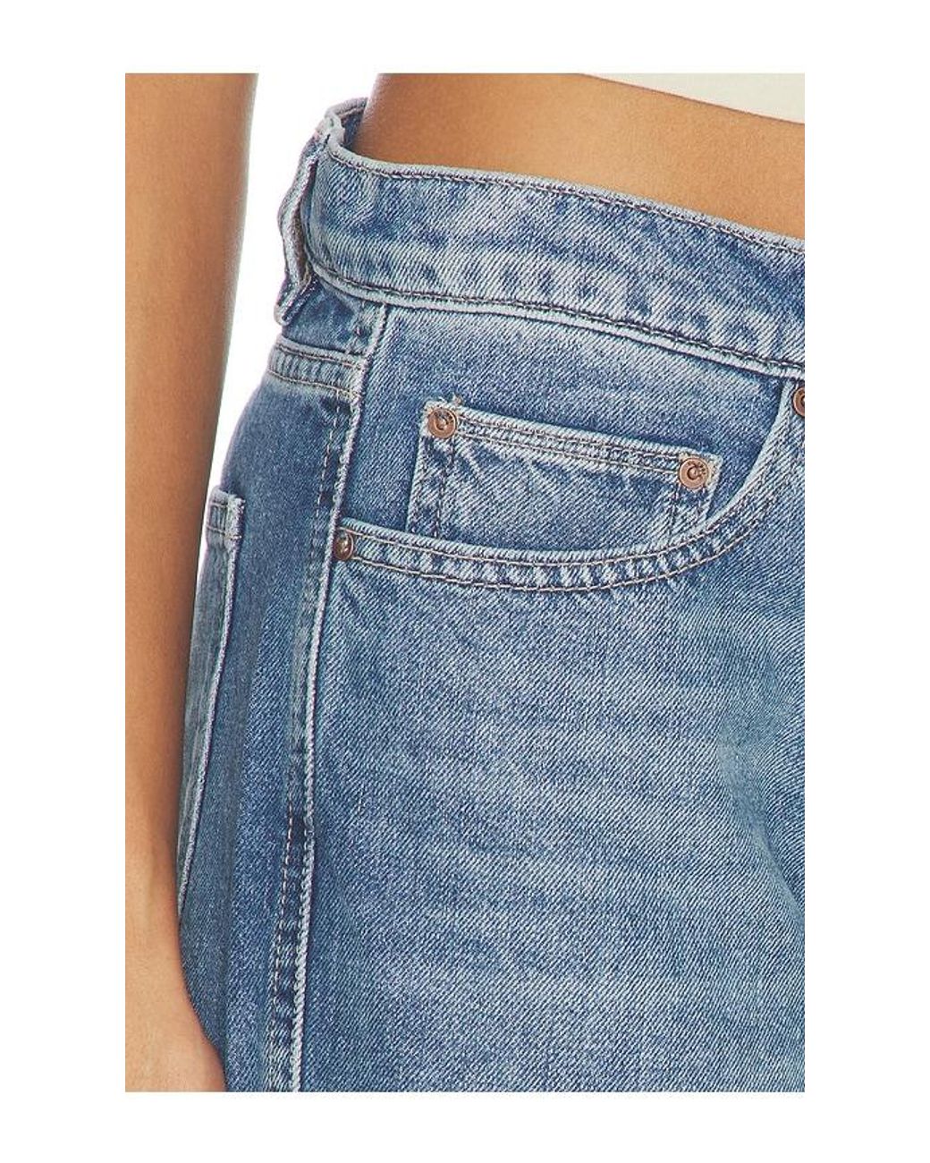 DL1961 Blue Dakota Slim Straight Low Rise Jean