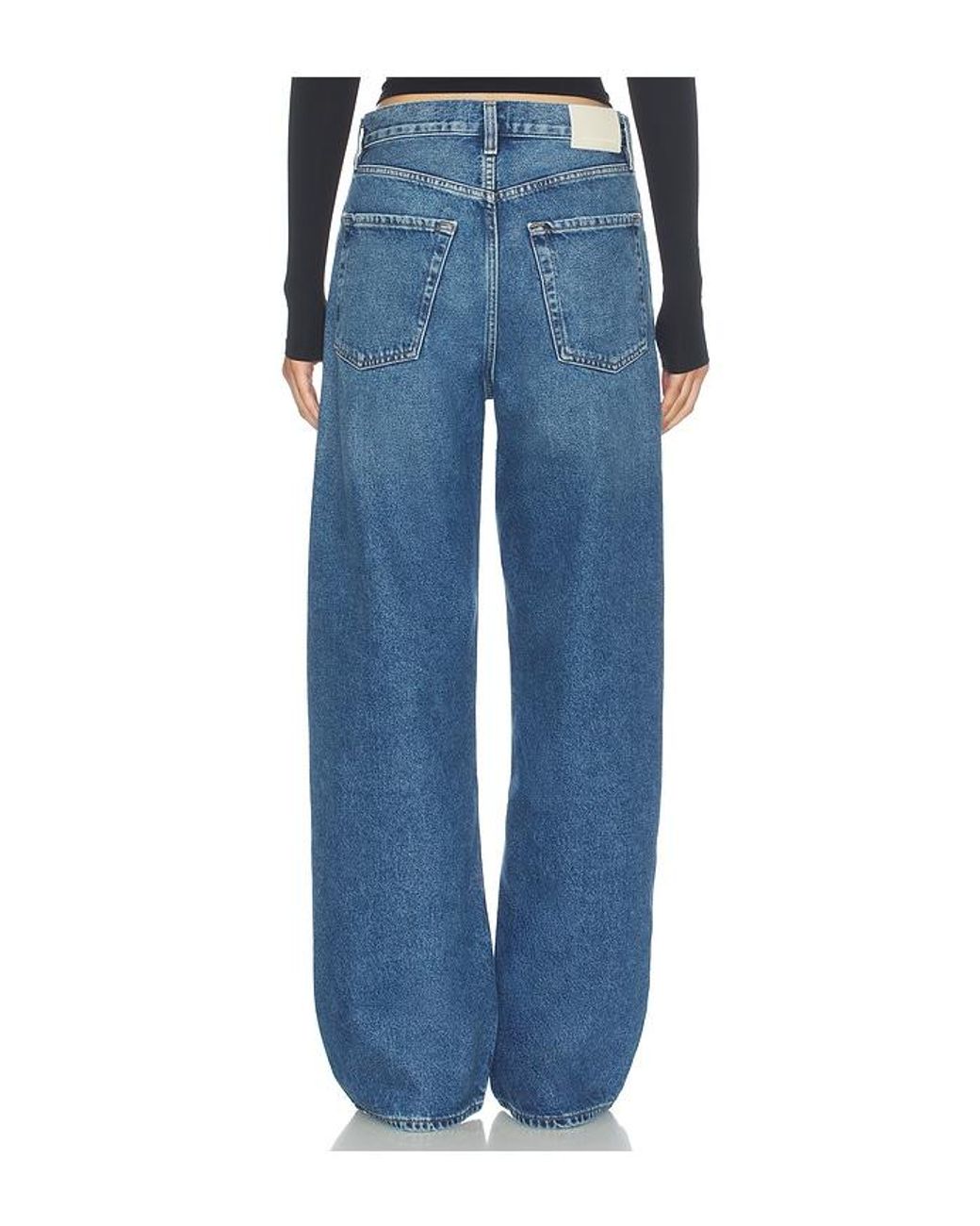 Citizens of Humanity Blue Ayla Baggy Jean