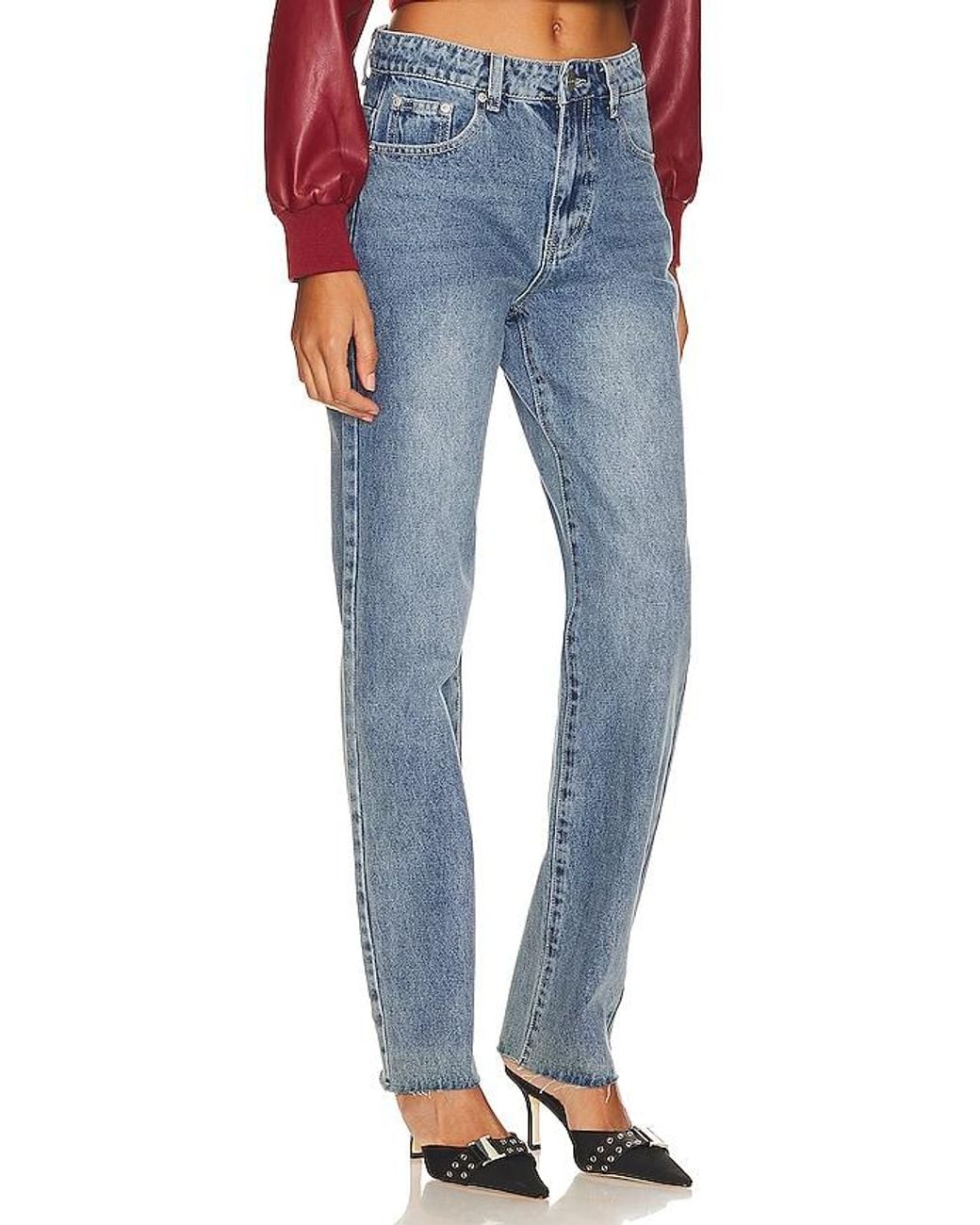 superdown Blue Dylan Distressed Denim Jean