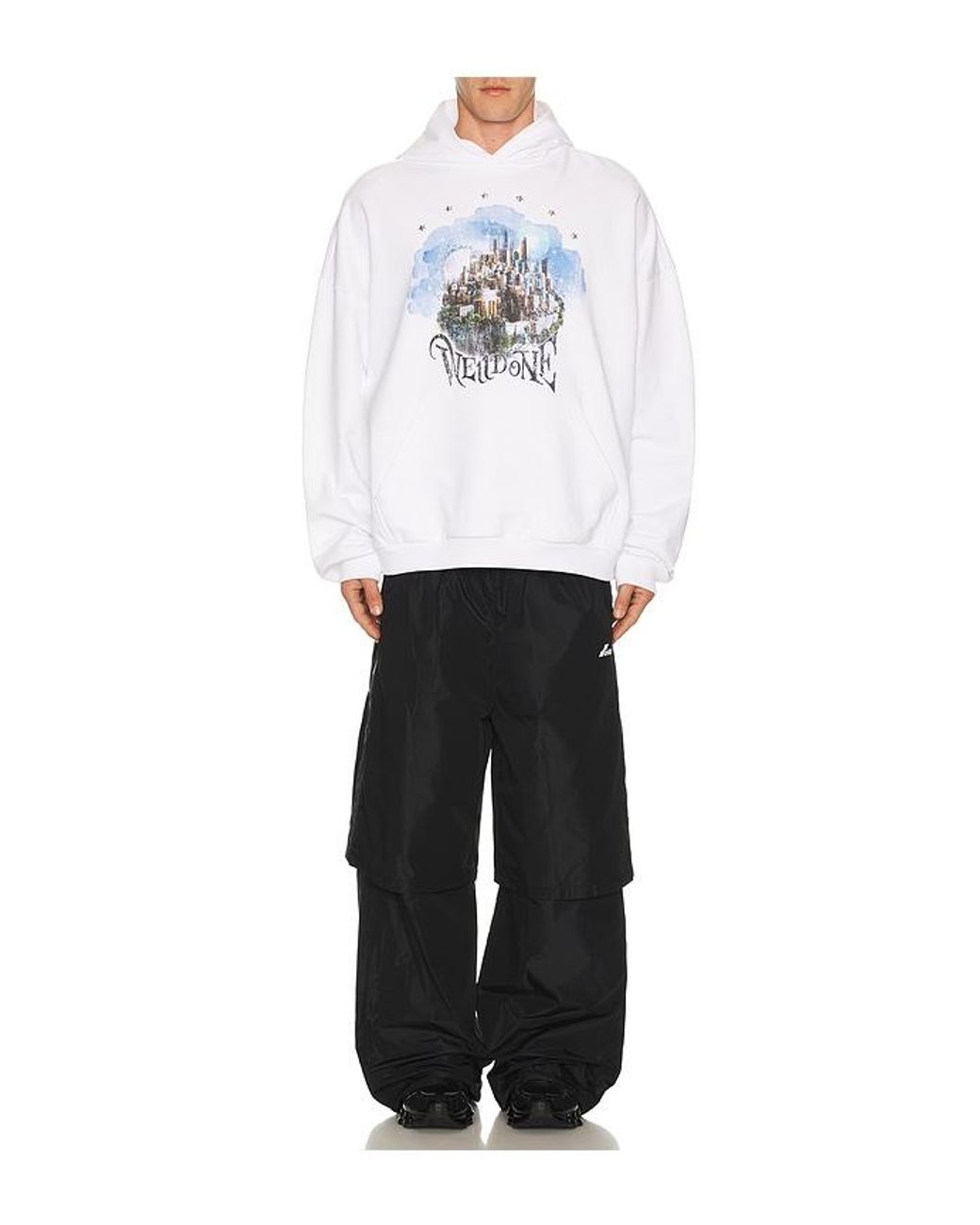 we11done White City Hoodie for men