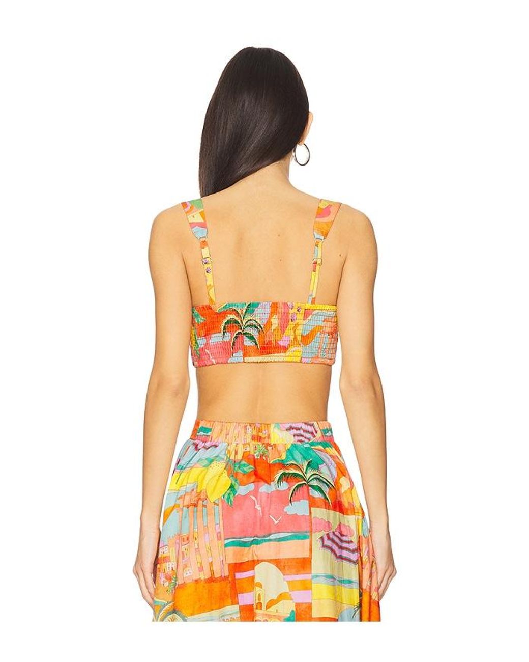 Show Me Your Mumu Orange Pisa Top