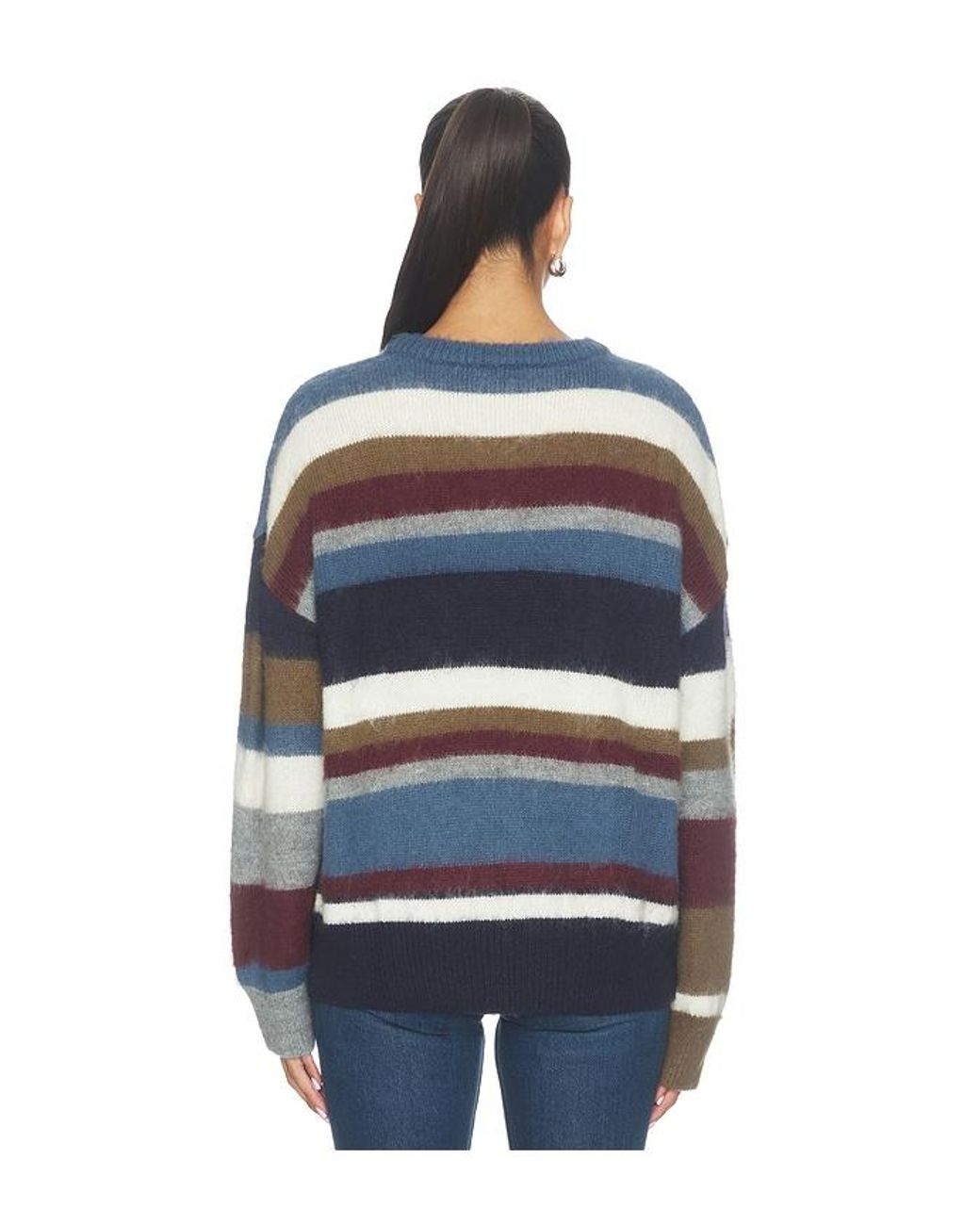 GUIZIO Blue Hawley Sweater