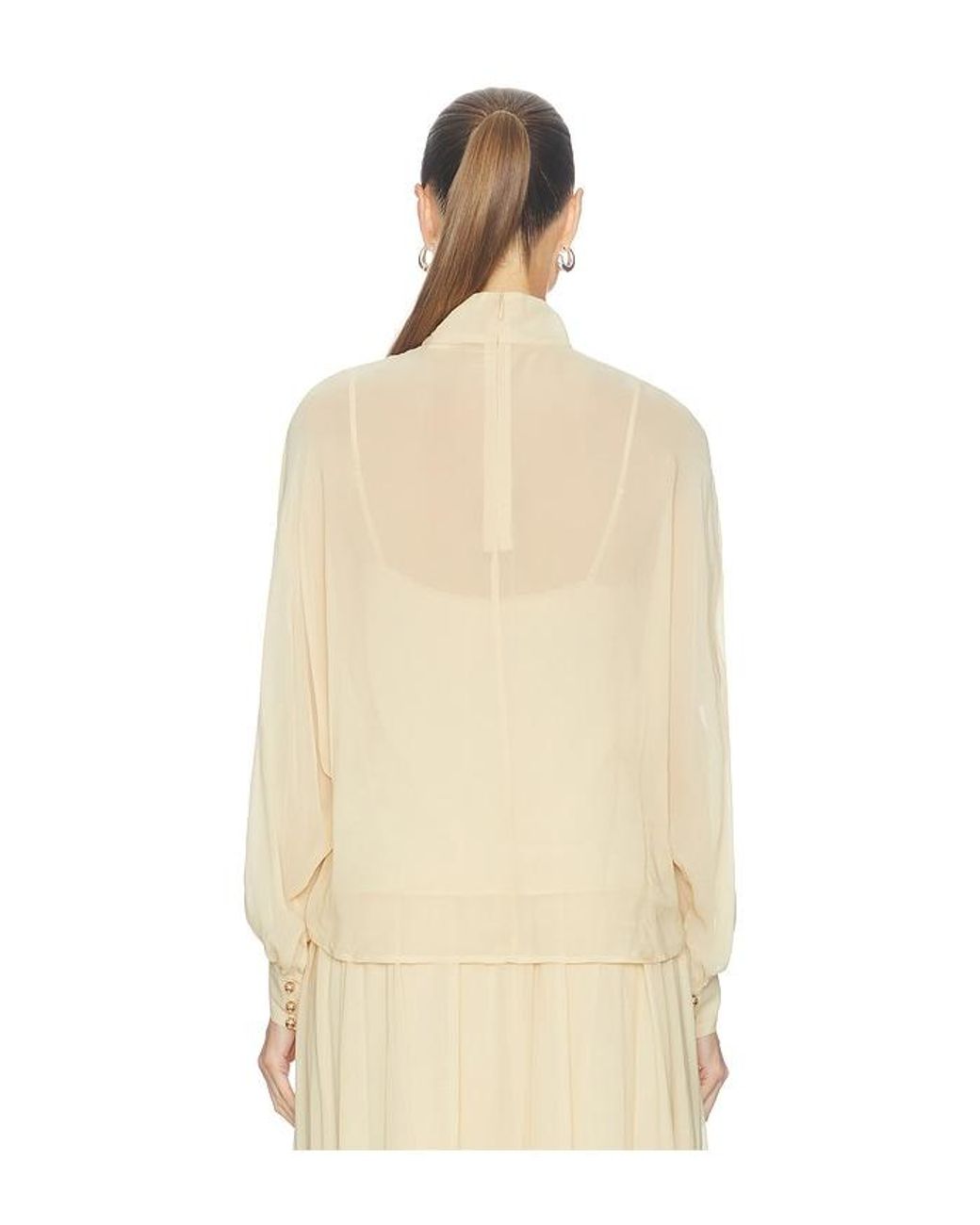 Zimmermann Natural Valiant Embroidered Blouse