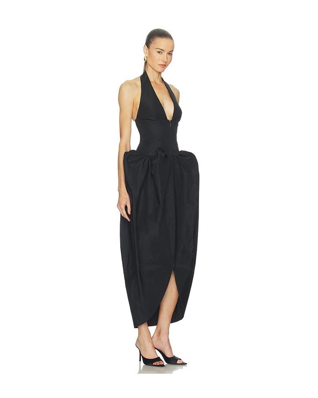 Cult Gaia Black Samya Dress