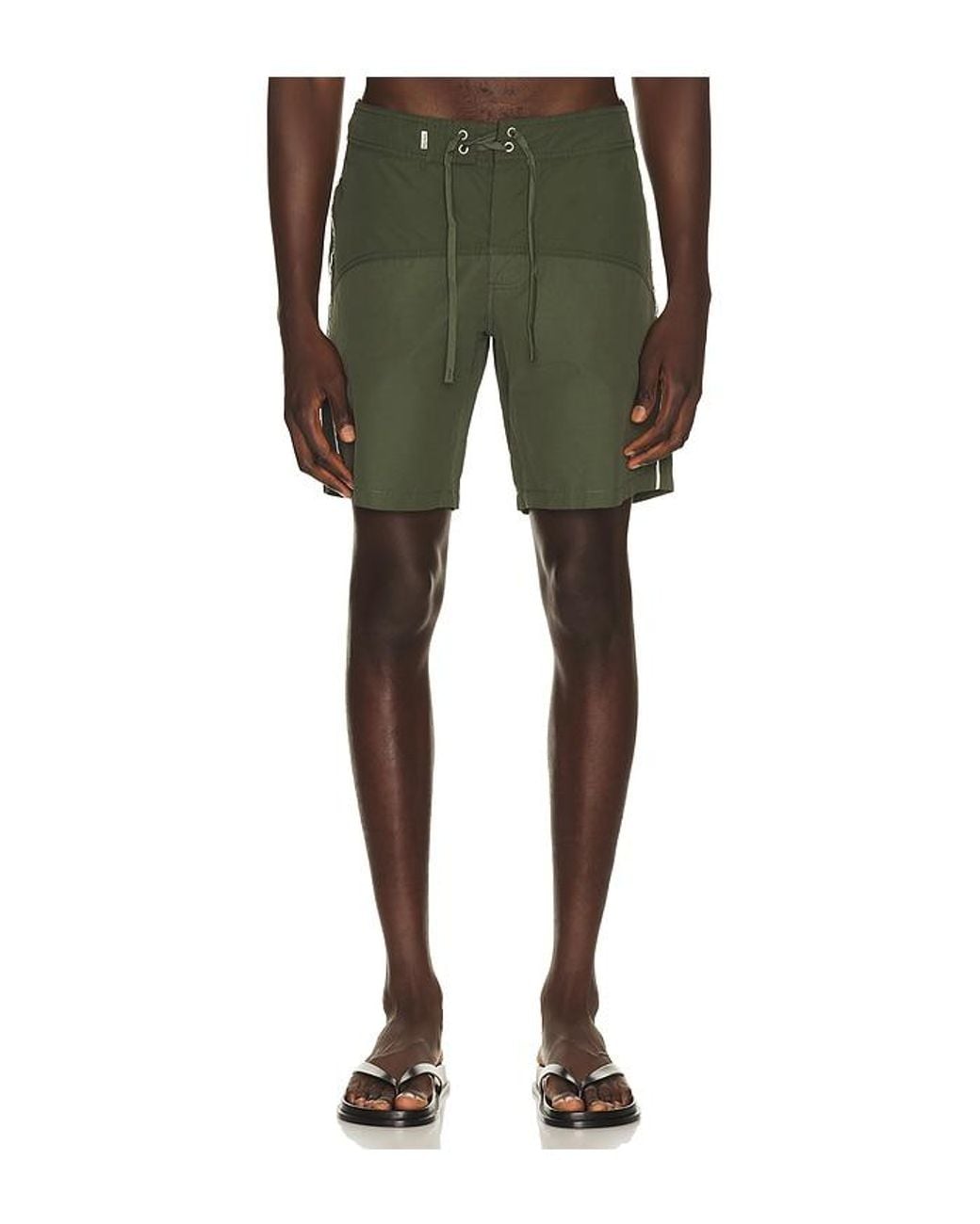 Rhythm Green Heritage Curve Trunk for men